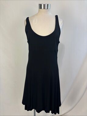 BERGDORF GOODMAN BLACK SLEEVELESS DRESS